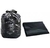 SACO DE LIXO PRETO 60L 63X70X0,07 C/100 UN