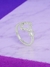 Anel Inspiração Van Cleef Vazado com Bordade Luz Cravejada e Ponto na internet