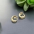 Imagem do Argolas Douradas com Diamantes -