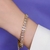 Pulseira Cristal Luxo com Cravação Inglesa - comprar online