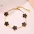 Conjunto Lucky Charm – Colar, Brinco e Pulseira Trevo - loja online