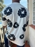 Camiseta oversized Flores - comprar online