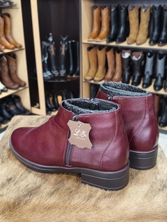 Botines vino mujer modelo 2025 en internet