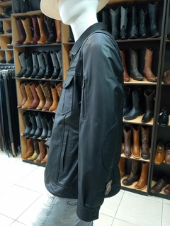 Chaqueta negra 100% cuero