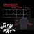 Camiseta Gym Rat Branca Eu Não Revezo