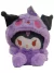 Cartera Mochilita Peluche Kuromi Hello Kitty Kuromy! en internet