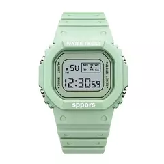 Relógio de Pulso Quadrado Digital Transparente Feminino, Relógios Esportivos, - comprar online