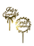 cake topper acrilico