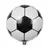 Globo metalizado pelota futbol