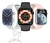 Relógio Inteligente Smartwatch W57 Pro Max NFC Bazik Prime + 7 Pulseiras (RELW5