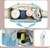 Bolso Melina maternal x5 Celeste - Shopeando