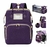 Mochila Maternal Sienna con Cuna/Cambiador VIOLETA - comprar online