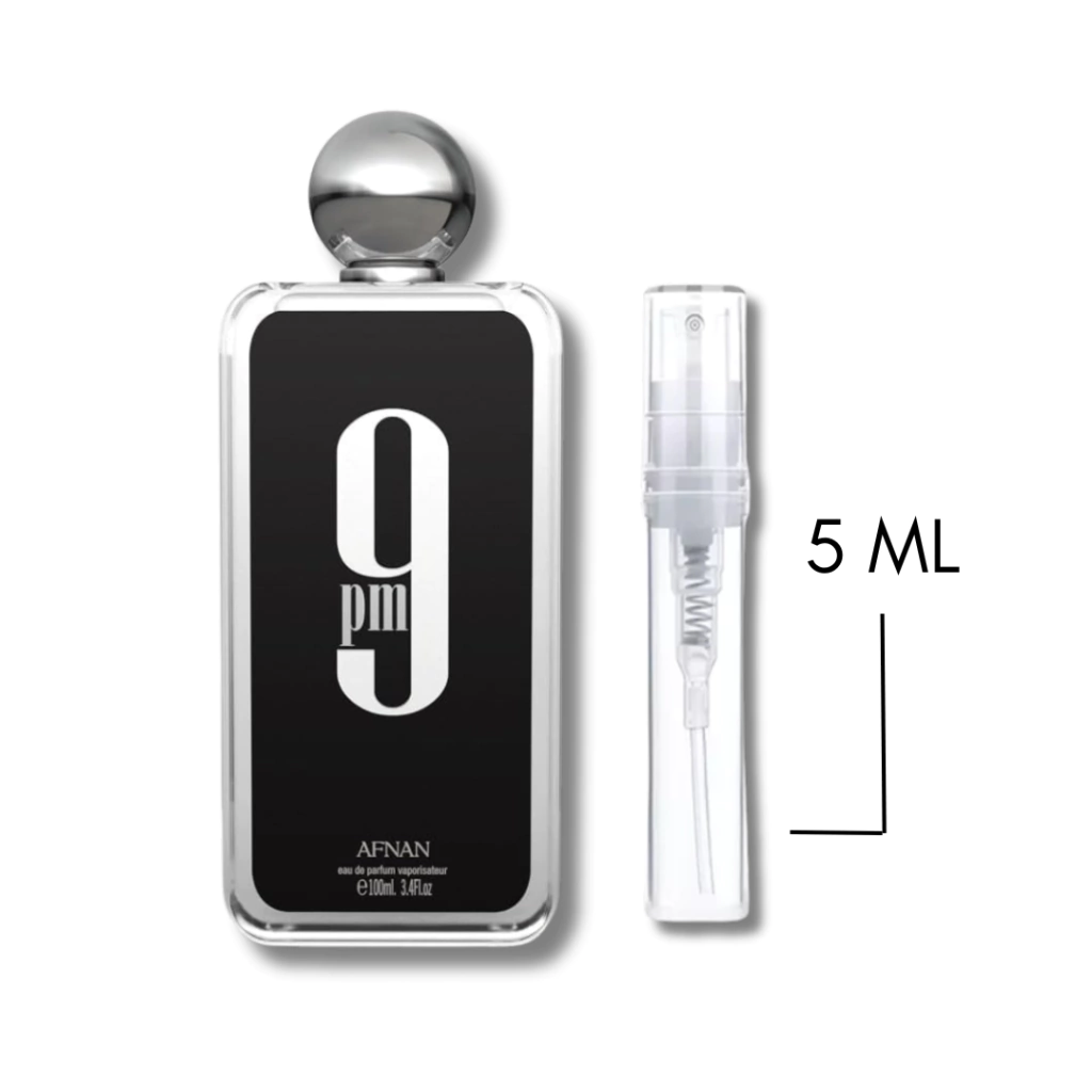 9PM de Afnan en formato 5 ml: El aroma de la noche, ahora portátil