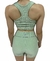 Conjunto Short + Top Lima (Lycra Bastón)