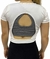 Crop Top blanco (Lycra) - comprar online