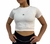Crop Top blanco (Lycra)
