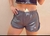 Short deportivo gris (Lycra) - comprar online