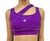 Top cruzado violeta (Lycra)