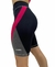 Biker negro combinado fucsia (Lycra) - comprar online