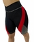 Biker negro combinado rojo (Lycra)