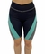 Biker negro combinado aqua (Lycra)