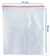 PAQUETE DE BOLSA ZIPLOC 14X10