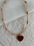 COLLAR COLOR HEARTS CANELA - comprar online