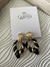 AROS SCARLETT NEGRO Y DORADO - comprar online