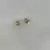 Brinco de gota ponto de luz banhado a Ouro 18K