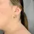 Brinco concha banhada a Ouro 18K - MARELLI BRINCOS