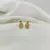 Brinco concha banhada a Ouro 18K - comprar online