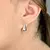 Brinco gota lisa pequena de Prata 925 - MARELLI BRINCOS