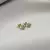 Brinco esfera médio de Ouro 18K