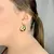Brinco de gota banhado a Ouro 18K na internet