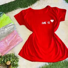 Kit 3 Camiseta Blusa Feminina Bem Elástico Moda Verão - comprar online