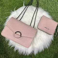 bolsa feminina de ombro transversal com carteira - Smartshopstores Boutique
