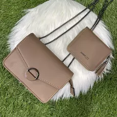 bolsa feminina de ombro transversal com carteira na internet