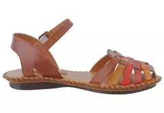 Rasteirinha Feminina 100% Couro Legítimo de Qualidade Muito Confortável - Smartshopstores Boutique