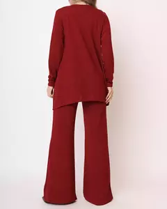 Conjunto Feminino Inverno Calça Cardigan e Regata Ana Paula - comprar online