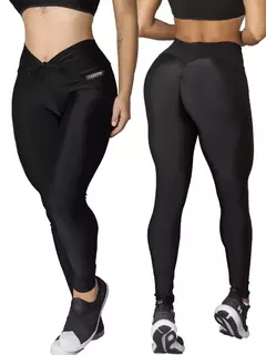 Kit 2 Calças Legging Levanta Bumbum Feminina - comprar online
