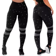 LEGGING MESCLA SUBLIMADA CÓS ALTO NÃO FICA TRANSPARENTE