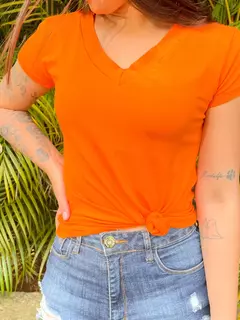 Imagem do Camiseta Camiseta Baby Look Confortável Tendência Verão