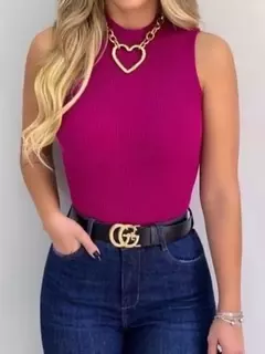 Tricot Garrafinha Blogueirinha Gola Alta - loja online