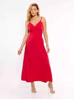 Vestido Longo Social Elegante Feminino TAMANHO P AO GG na internet