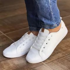 Tênis Feminino Casual Branco Tenis Sapatenis Casual Bella - comprar online