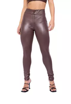 Calça Social Disco Hot Pants Cintura Alta com Zíper e Bolso - comprar online