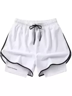 Shorts Feminino de Academia 2 em 1 Bolso Interno - Smartshopstores Boutique