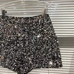 Shorts feminino lantejoulas brilhantes TAMANHO S-XL - comprar online