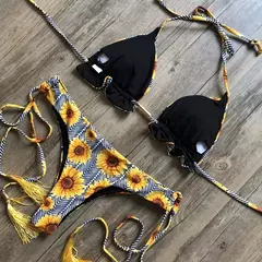 Conjunto de biquíni push up, traje de banho sexy - comprar online
