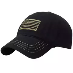 Imagem do Boné azul fino do bordado da bandeira para homens, costume tático